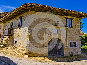 Old Rajac wine cellar house in Serbia