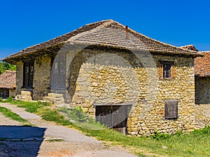 Old Rajac wine cellar house in Serbia