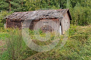 Old Ramshackle Building