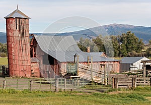 Old ranch outbuildings