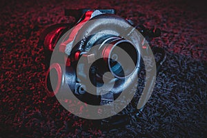 Old reconditioned car turbocharger
