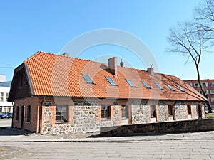 Old reconstructed home, Lithuania photo