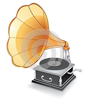 Old Record Player - Phonograph