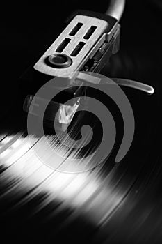 Old record player stylus