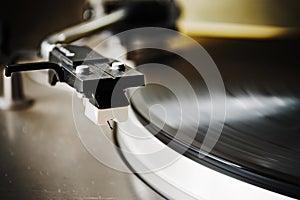 Old record player stylus