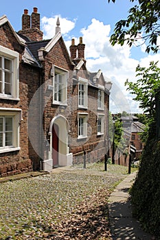 The old Rectory. Haunted house. Chester. England