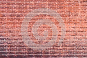 Old red brick wall