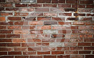 Old Red Brick Wall