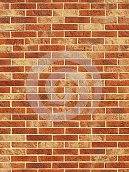 Old red brick wall texture background, orange stone block wall texture, rough and grunge surface as used for backdrop, wallpaper a