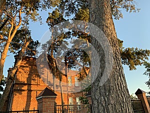 Old red brickbuilding