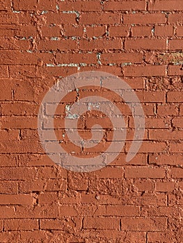 old red brickwork background texture