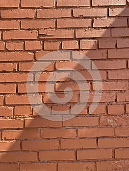 old red brickwork background texture