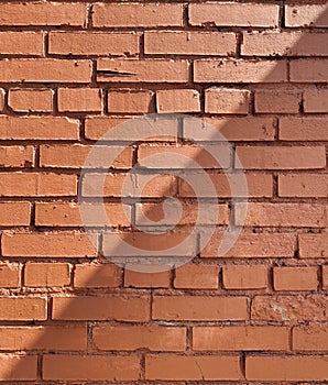 old red brickwork background texture