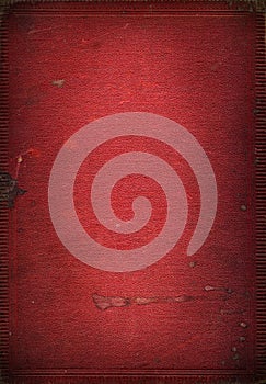 Old red leather book texture