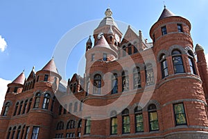 Old Red Museum, formerly Dallas County Courthouse, in Texas