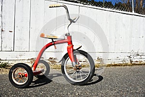 Old Red Tricycle
