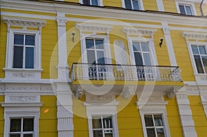 Old renovated building in Ruse town