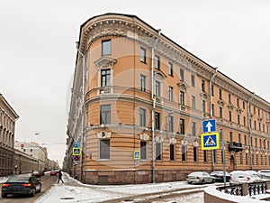 Old residential building Saint Petersburg