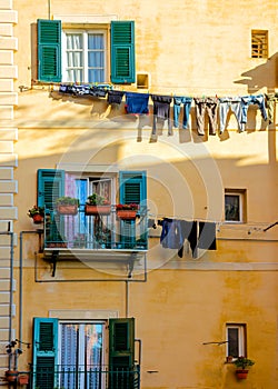 Old residential house, Italy, european architecture