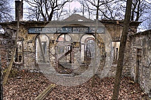 Old restaurant facade