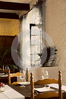 Old Restaurant Interior