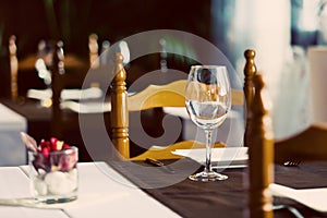 Old Restaurant Interior