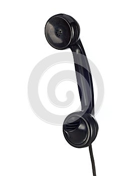 Old retro bakelite telephone