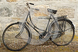 Old retro bicycle