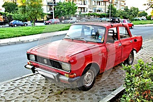 Old retro car