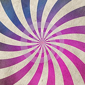 Old retro sun rays pattern