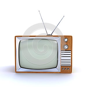 Old retro TV