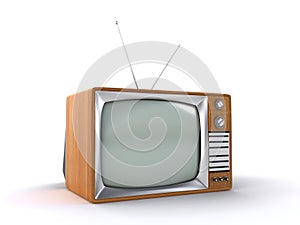 Old retro TV