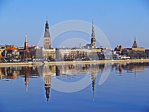 Old Riga across the Daugava