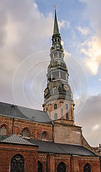 Old Riga cathedrals, beautiful places walk through the old town 3