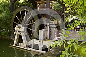 Old River Mill Water Wheel