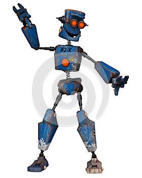 Old robot dancing