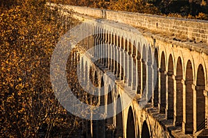 Old roman aquaduct in Montpellier