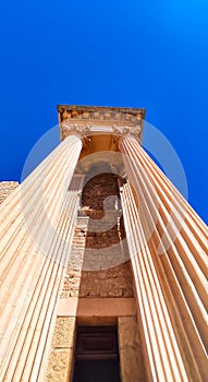 The old roman architecture style