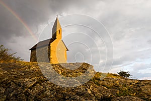 Old Roman Church in Drazovce, Slovakia