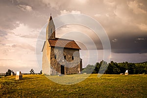 Old Roman Church in Drazovce, Slovakia