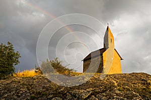 Old Roman Church in Drazovce, Slovakia