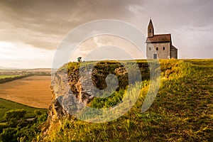 Old Roman Church in Drazovce, Slovakia