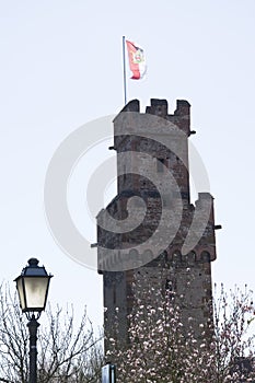 Alt römisch der Turm Bayern 