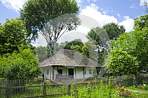 Old romanian house, Neamt county