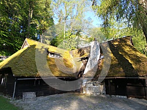 Old romanian traditional house