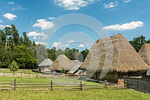 Old Romanian Village View