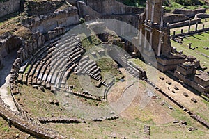 Old Romans Theater in Volterra