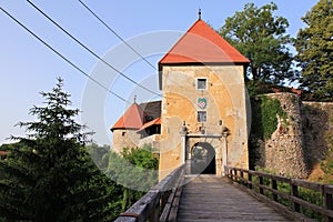 Old romantic castle in croatia