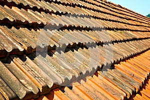 old roof in italy the line architecture