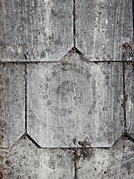 Old Roof Slate Plates Closeup Detail